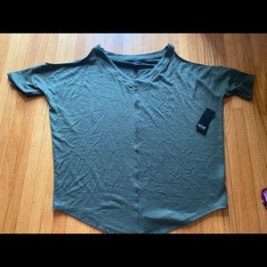 Light weight ANA cold shoulder sweater NWT